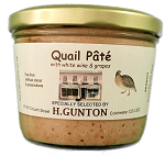 Quail Pate with White Wine and Grapes